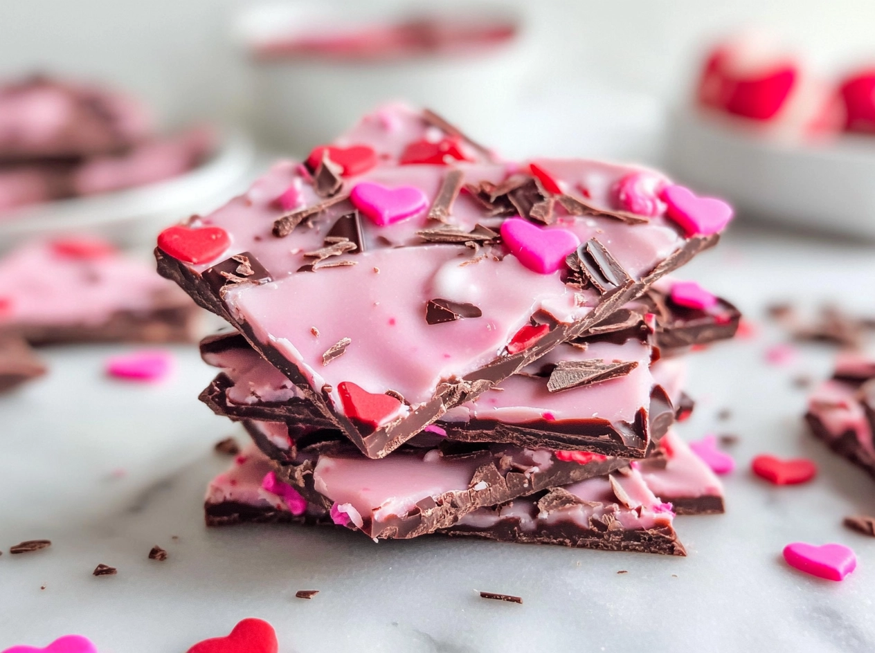 Valentineâs Chocolate Bark Recipe-2